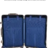 2024 New Fashion All Aluminum Carry on Luggage With TSA Locks Luxury Cool Metal Hard Shell Spinner Suitcase Aluminum Silver - Image 2