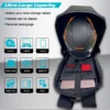 CRELANDER LED Knight Bag Waterproof Hard Shell Motorcycle Motorbike Riding Backpack DIY Display Daypack Eyes LED Backpack - Image 4